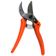 Load image into Gallery viewer, Vinka Anvil Roll Cut Type Curved Blade 8" (Inch) New Design Pruning Shear Heavy Duty Apple Tree Thinning, Item Code: VAPS-022. SK5 Steel Blade Metal Zinc Anvil, Secateur. One Hand Pruner Professional Roll-Cut Orchard Branch Cutter