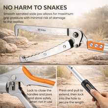 Load image into Gallery viewer, Vinka Farm Snake Catcher Telescopic Stick Height 3.3 ft to 5 ft Item code VASC-003
