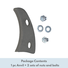 Load image into Gallery viewer, Anvil with nuts and bolts on a white background