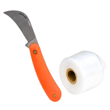 Load image into Gallery viewer, Vinka Budding Grafting Tools With Grafting Tape | Item Code : VAPK-001 | Japanese Stainless Steel | Folding Mechanism For Safety and Long Use