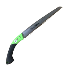 Load image into Gallery viewer, Hand saw with green handle and Vinka branding on a white background