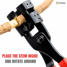 Load image into Gallery viewer, Place the stem inside and rotate the tool around to get a perfect result