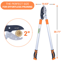 Load image into Gallery viewer, Gardening pruner tool with measurements