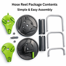 Load image into Gallery viewer, Hose Reel Package Contents simple and easy assembly