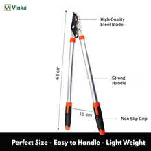 Load image into Gallery viewer, Pruning shear with labeled dimensions