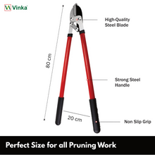 Load image into Gallery viewer, Pruning shears with labeled features and dimensions