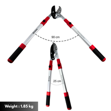 Load image into Gallery viewer, Garden pruners with weight and measurement details