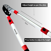 Load image into Gallery viewer, Garden pruner lopper with adjustable height feature