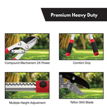 Load image into Gallery viewer, Gardening shears with features highlighted