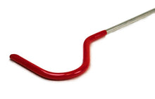 Load image into Gallery viewer, A snake catching hook with a stainless steel rod and a red rubber-coated hook head.