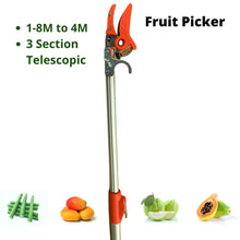 Load image into Gallery viewer, Vinka Long Arm Telescopic 4 Mtr Fruit Picker Cut &amp; Hold Blade VAFP-005
