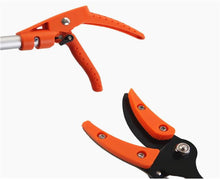 Load image into Gallery viewer, Vinka Long reach pruner/ fruit picker with telescopic aluminium pole with saw ITEM : VAFP-004 Cut and hold durable blade small blade head 3 mtr Fruit picker and shear
