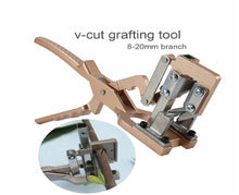 Load image into Gallery viewer, V Cut Slot Cut Vinka Grafting Tool For Large Plant Grafts