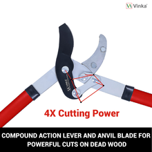 Load image into Gallery viewer, ITEM : VAL-004 Lopper 29" Anvil Strong Blade Fixed Handle
