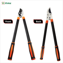 Load image into Gallery viewer, Vinka Heavy Duty Telescopic Anvil Lopper VAL-016 – Premium Garden Branch Cutter with SK-5 High Carbon Steel Blade, Extendable Handle, Modern Ergonomic Design, 2&quot; Thick Branch Cutting Capacity, Tree Pruner

