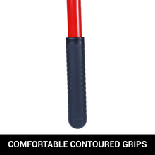 Load image into Gallery viewer, Vinka Heavy Duty Bypass Lopper | Precision Tree Branch Cutter with Hardened Carbon Steel Blade | Long Handle Garden Pruning Tool for Thick Branches | Ideal for Dry &amp; Live Green Wood | Rust-Resistant Finish | (Red)
