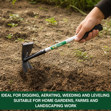 Load image into Gallery viewer, ITEM : VADT-40 (H) Hoe Trowel with 1.5 ft fixed metal handle with plastic grip
