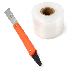 Load image into Gallery viewer, Vinka Professional Grafting Budding Tool Knife With Grafting Tape | ITEM No. : VAGBK-001 Budding and Grafting Knife with budder, Japanese Stainless Steel | For Easy Plant Grafts Fast Efficient Less Mortality
