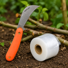 Load image into Gallery viewer, Vinka Budding Grafting Tools With Grafting Tape | Item Code : VAPK-001 | Japanese Stainless Steel | Folding Mechanism For Safety and Long Use
