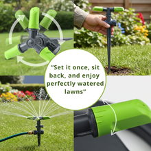 Load image into Gallery viewer, set it once, sit back, and enjoy perfectly watered lawns
