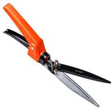 Load image into Gallery viewer, Gardening shears with orange handle on a white background
