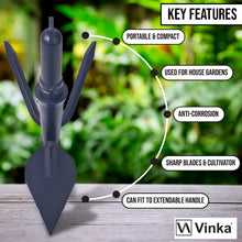 Load image into Gallery viewer, Vinka Hoe Cultivator | Item Code VAHT-004 Premium Hand Tool-2 Prong Cultivator Pointed Hoe For Small Garden
