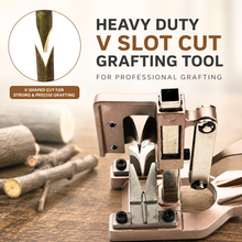 Load image into Gallery viewer, Heavy Duty V Slot Cut Grafting Tool For Professional Grafting Strong and Precise Grafting
