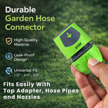Load image into Gallery viewer, Features of Quick Connector, Fits easily with tap adapter, hose pipes and nozzles
