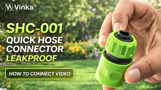 Vinka SHC-001 Hose Connector, How to Connect & Hose Fitting Demo