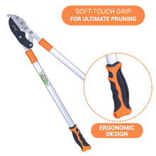 Load image into Gallery viewer, Gardening pruner with soft-touch grip and ergonomic design
