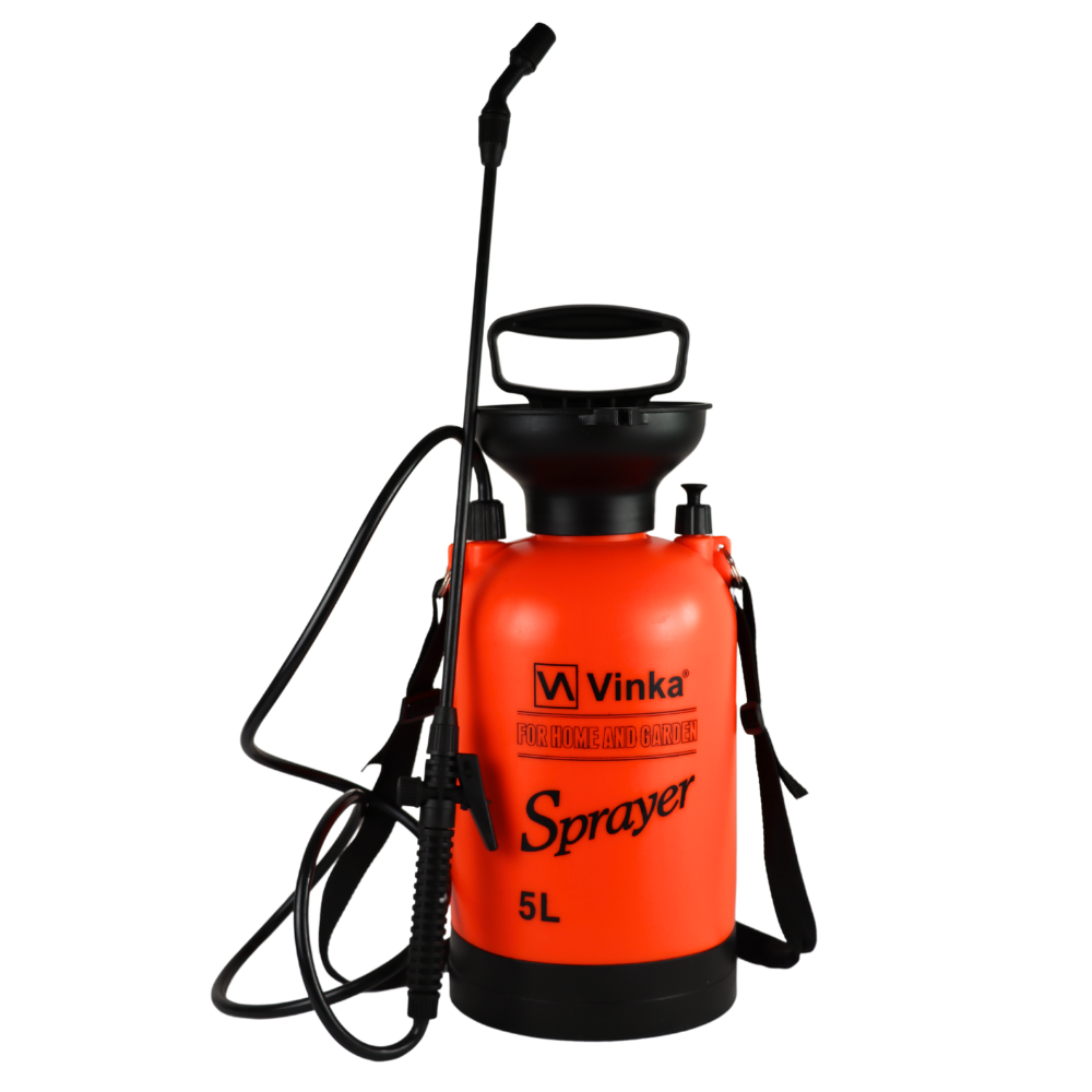 Vinka 5 Liter Hand Pressure Sprayer for  Spraying Pesticides, Water, Fungicide, Home Garden Farm Agriculture Use