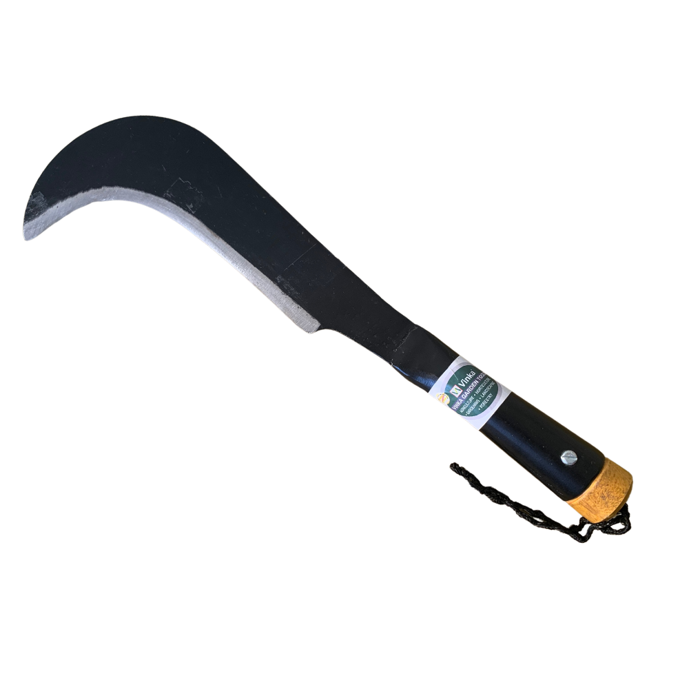 Vinka Bill Hook Dah VABC-058 for Cutting Tree Branches Effortlessly Sharp Steel Blade Hardened Edge