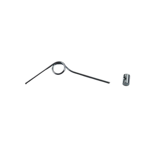 A spare spring and pin for a Vinka fruit picker, VAFP-003-09. The item includes a coiled metal spring and a metal pin, against a white background.